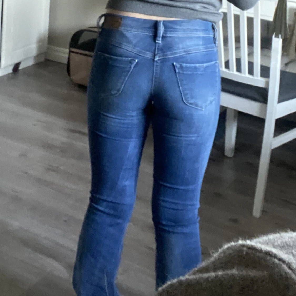 Low waisted bootcat jeans  - 90