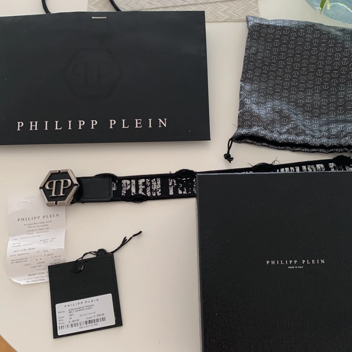Phillip plein bälte  - 91