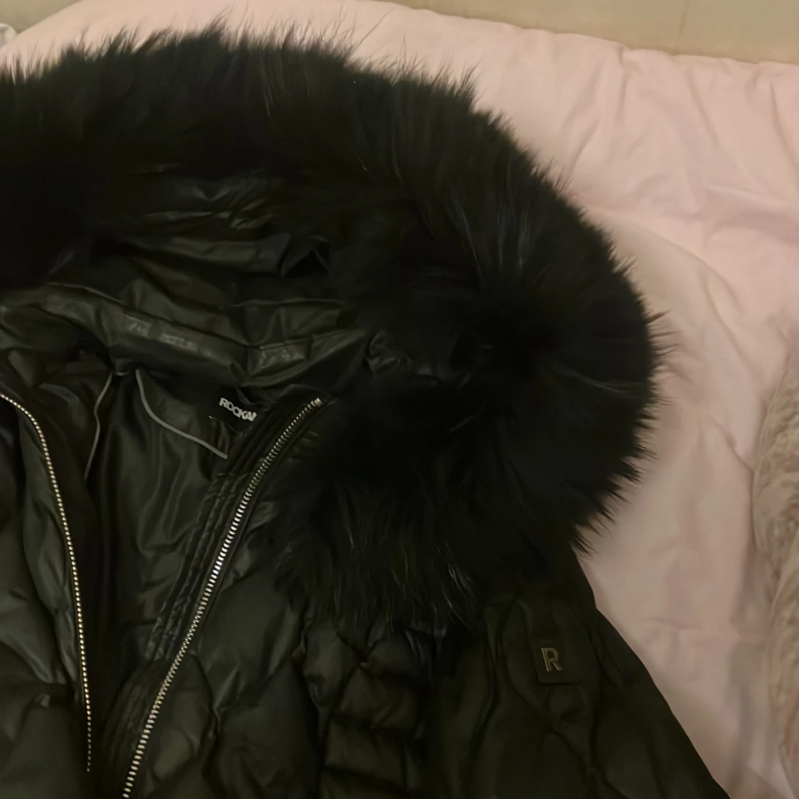 Säljer rock and blue jacka  - 90