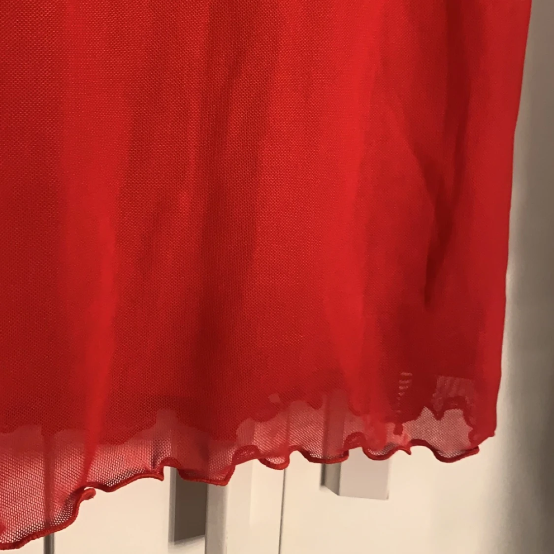 Röd klänning  - 90