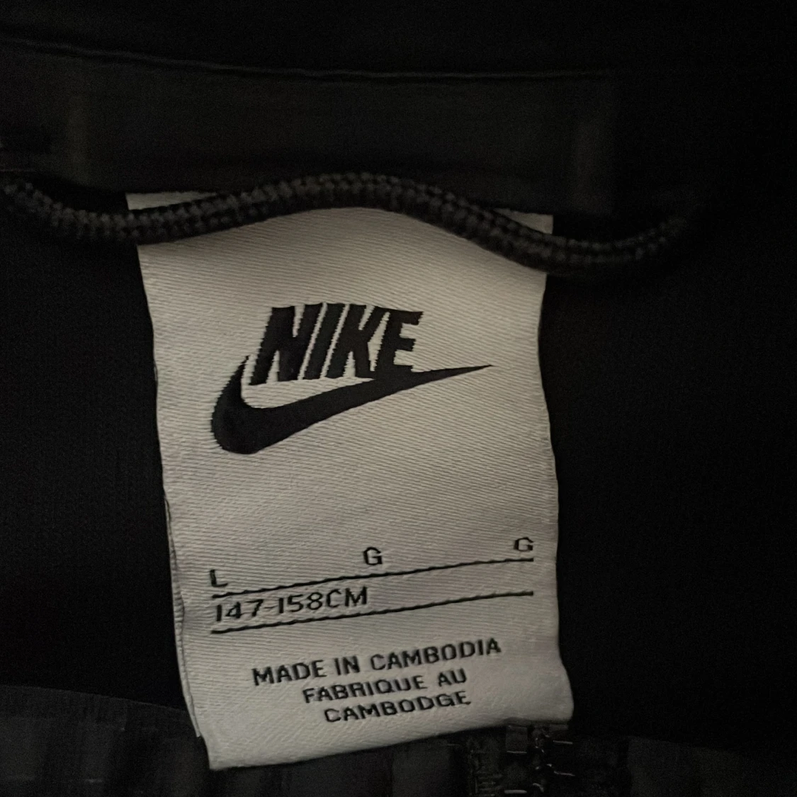 Svart Nike tech fleece zip hoogie - 91