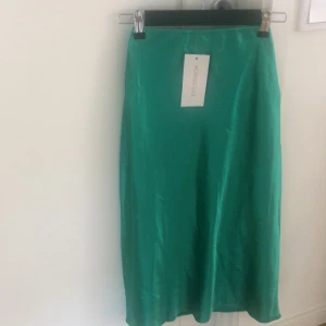 Satinkjol - Jätte fin satinkjol från chiquelle, helt ny aldrig använd. Storlek s men resår i midjan så skulle säga att den passar både xs och s. Priset kan självklart diskuteras! 