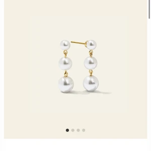 Ani örhängen  - Säljer ani’s triple pearl örhängen i guld pga dubbletter. Dem är plomberade och därmed aldrig använda. Nypris 650kr