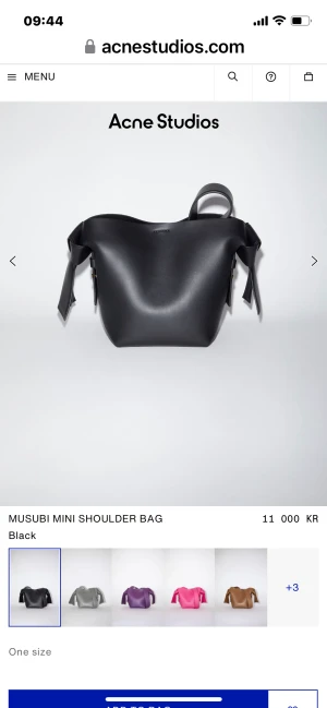 Acne musubi shoulderbag mini - Nyskick inga märken varken ute eller inne i väskan 