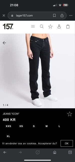Lager 157 jeans  - Säljer mina lågmidjade jeans från lager 157 då de inte kmr till användning längre💕