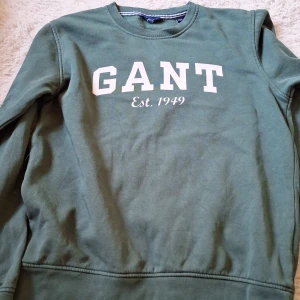 Grön gant sweatshirt  - Fin grön gant sweatshirt som säljs då jag tröttnat på den. Köpt för 1000kr för ca 4 år sen