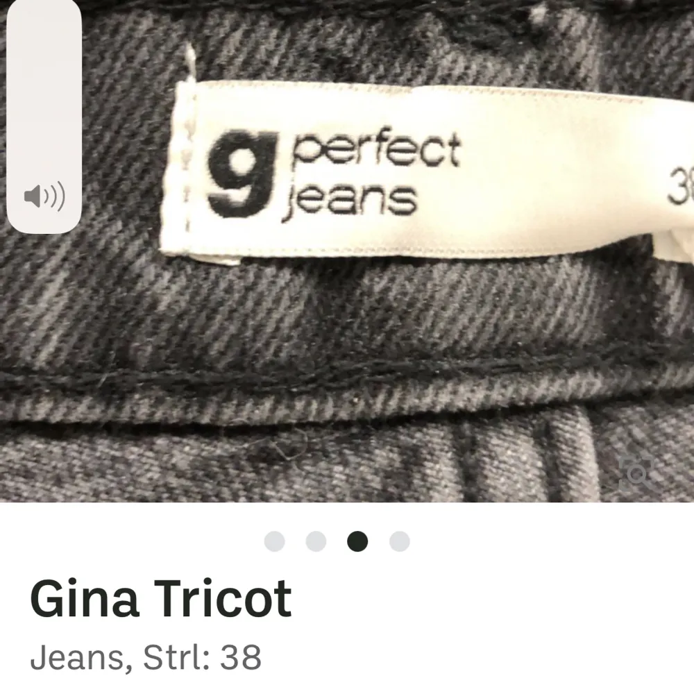 Perfect jeans fina tricot svarta köpta för 300 på sellpy! För långa för mig tyvärr . Jeans & Byxor.