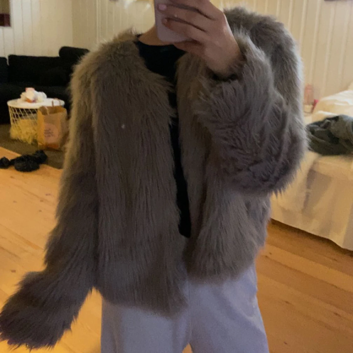 Päls jacka/kappa - 90