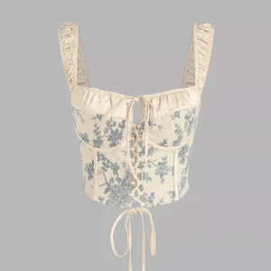 Korsettopp från CIDER - Jättefin korsettopp från Cider. Tyvärr var den lite liten för mig i bysten. Storlek S, helt oanvänd. 