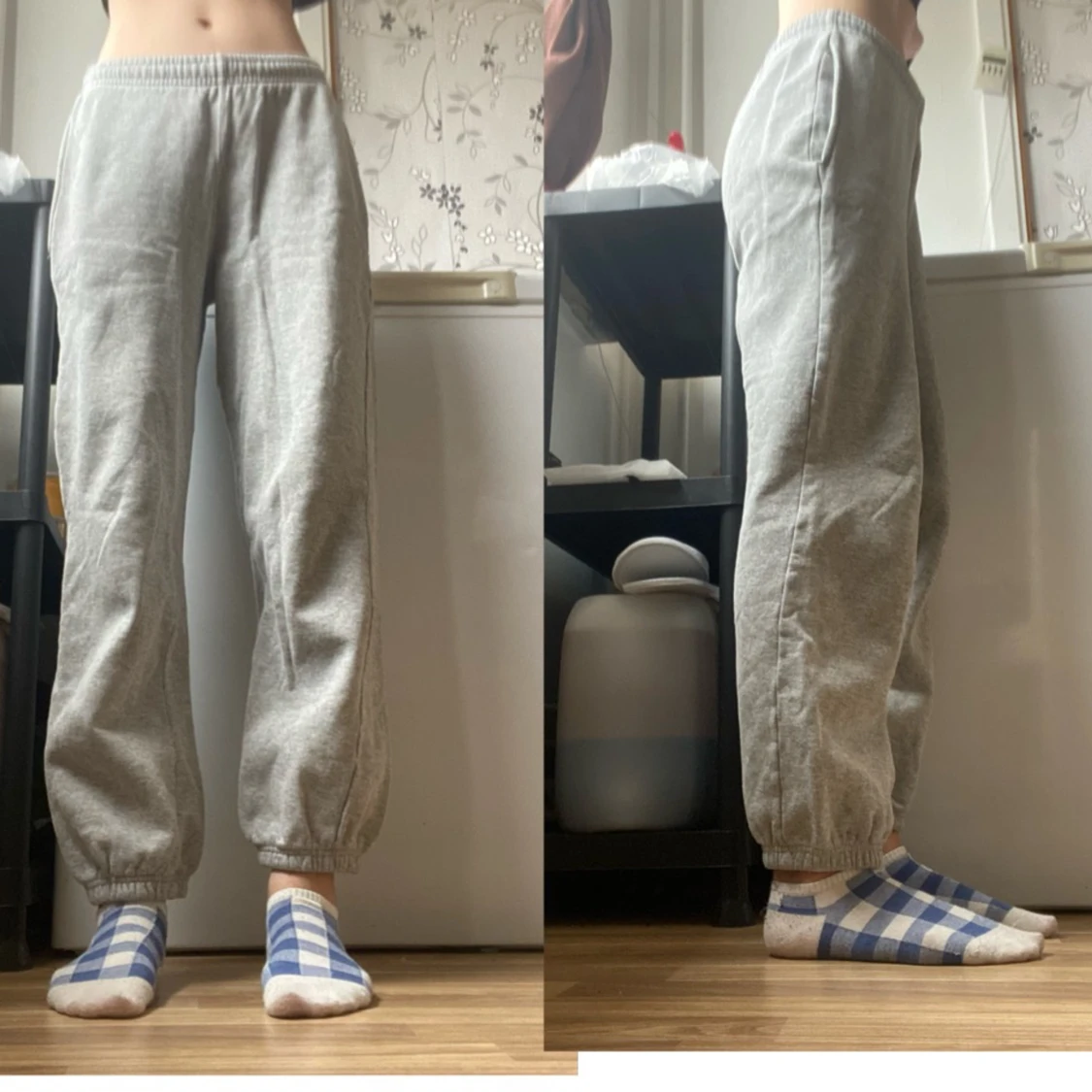 Lågmidjade mjukisbyxor