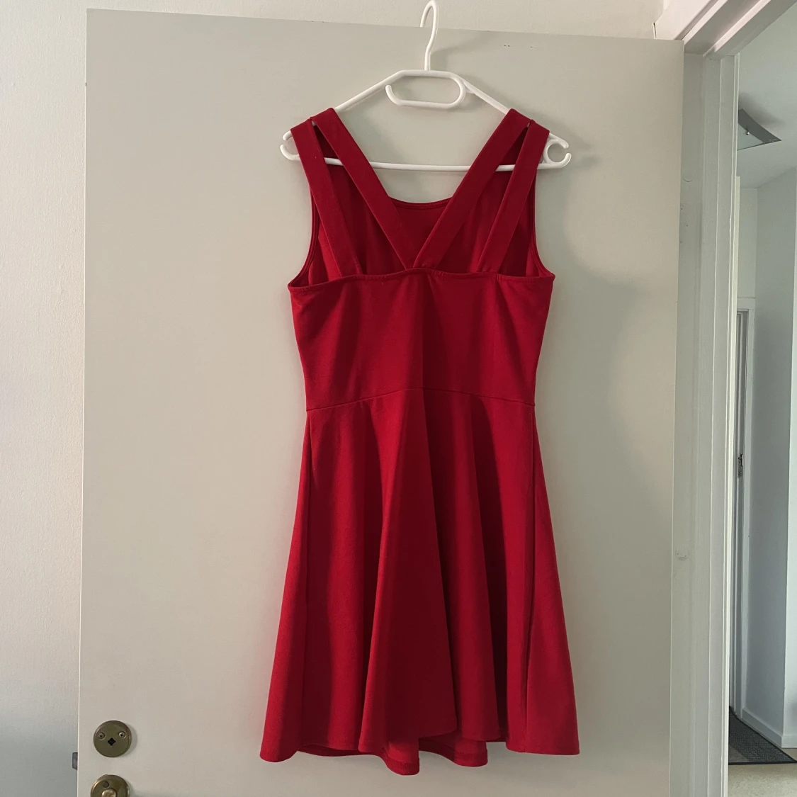 Röd klänning - 90