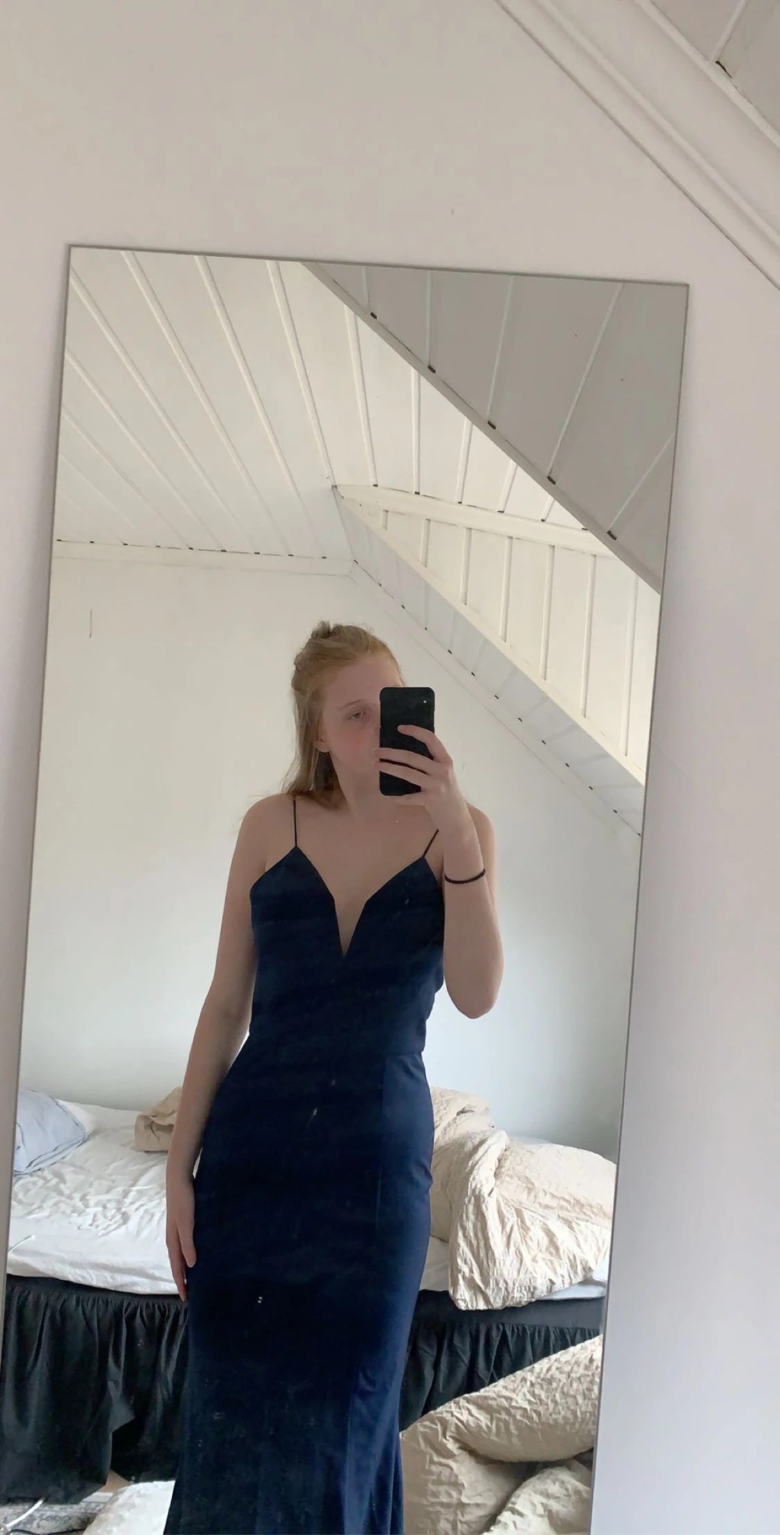 Balklänning marinblå - 91