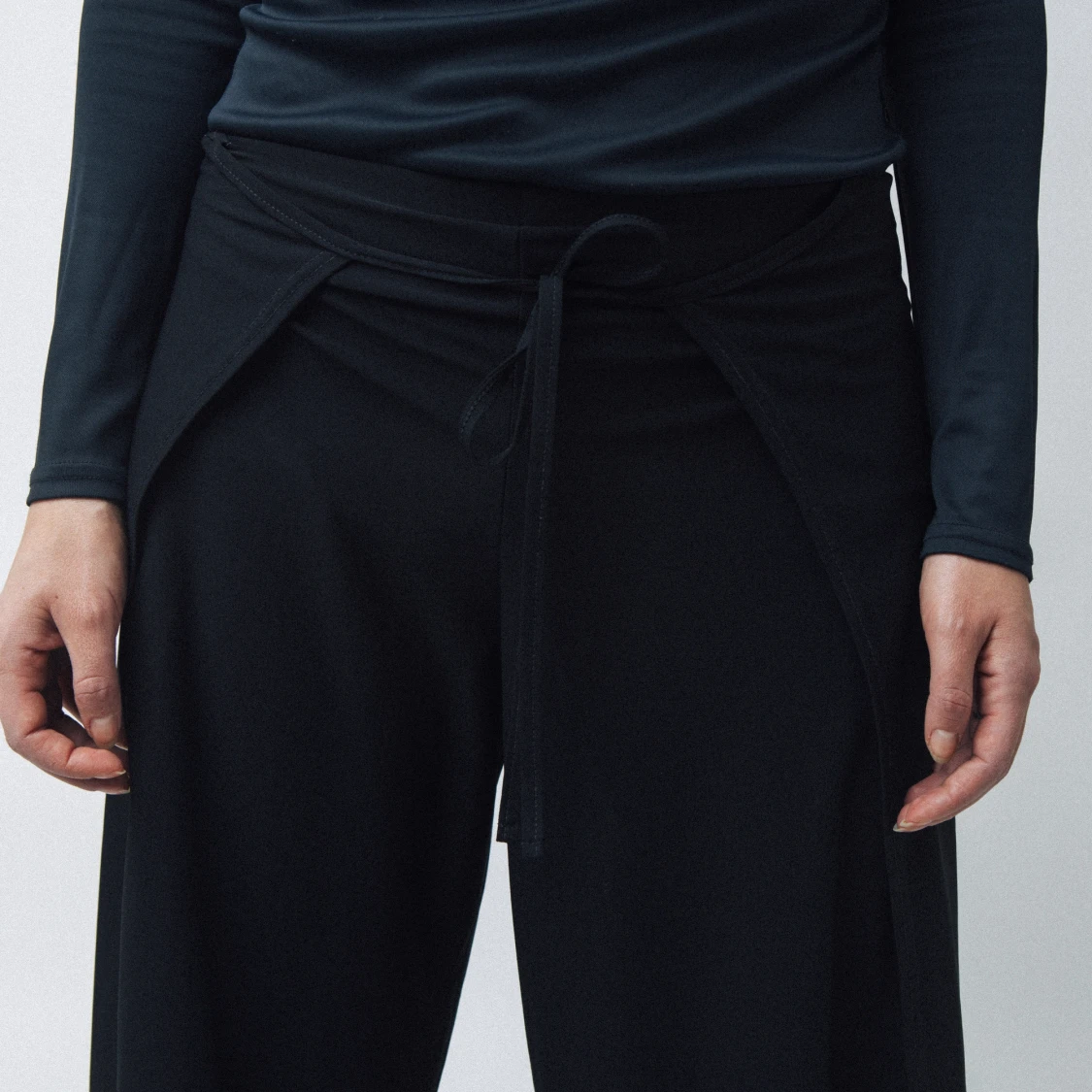 Wrap trousers with slit / Savannah byxor - 91