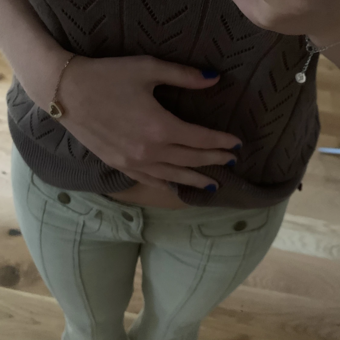 Lågmidjade jeans 