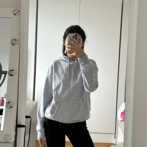 Grå hoodie  - Grå hoodie, stl s!!!