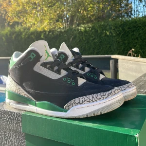 Jordan 3 Pine Green - Storlek 42/8,5 Super bra skick Snygga och super sköna