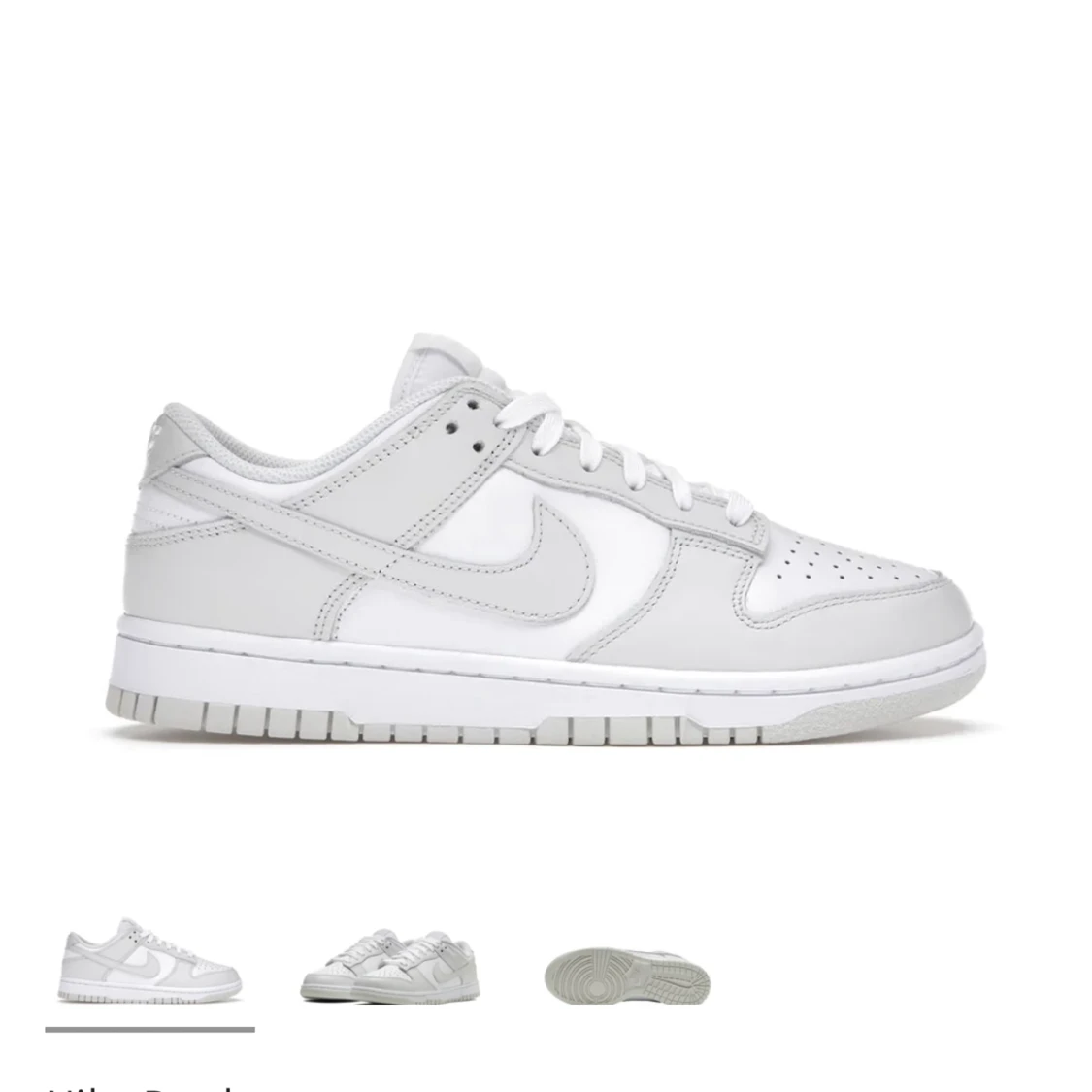Grey drog dunks 