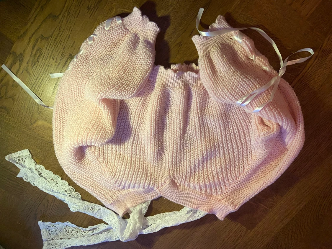 off shoulder stickad - 90