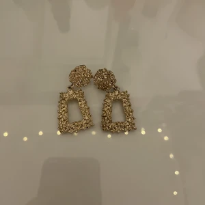 Guld örhängen  - Oanvända örhängen från ur&penn💕