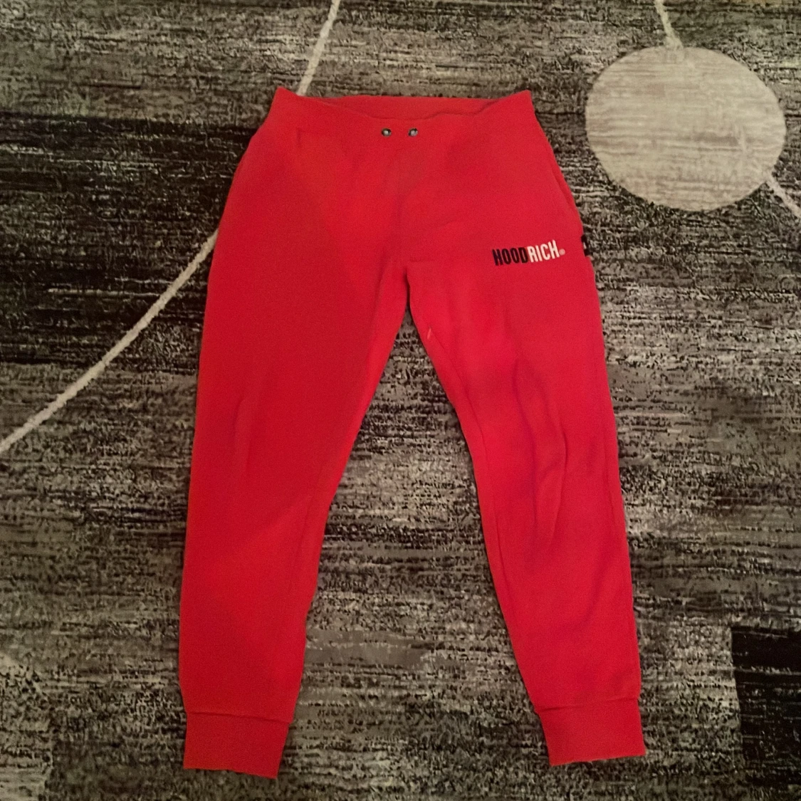 Hoodrich hoddie röd