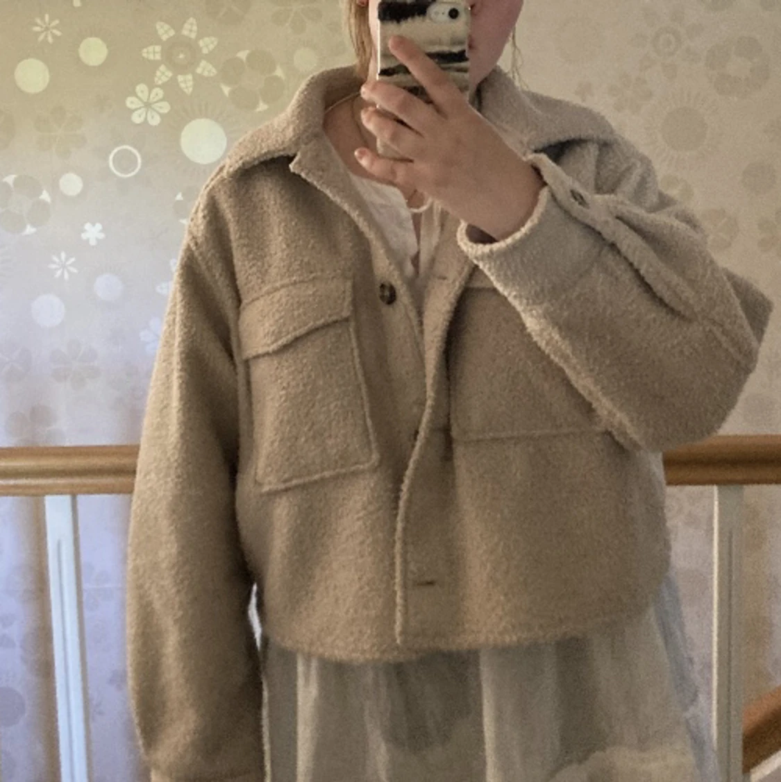 Croppad skjortjacka från HM - 91