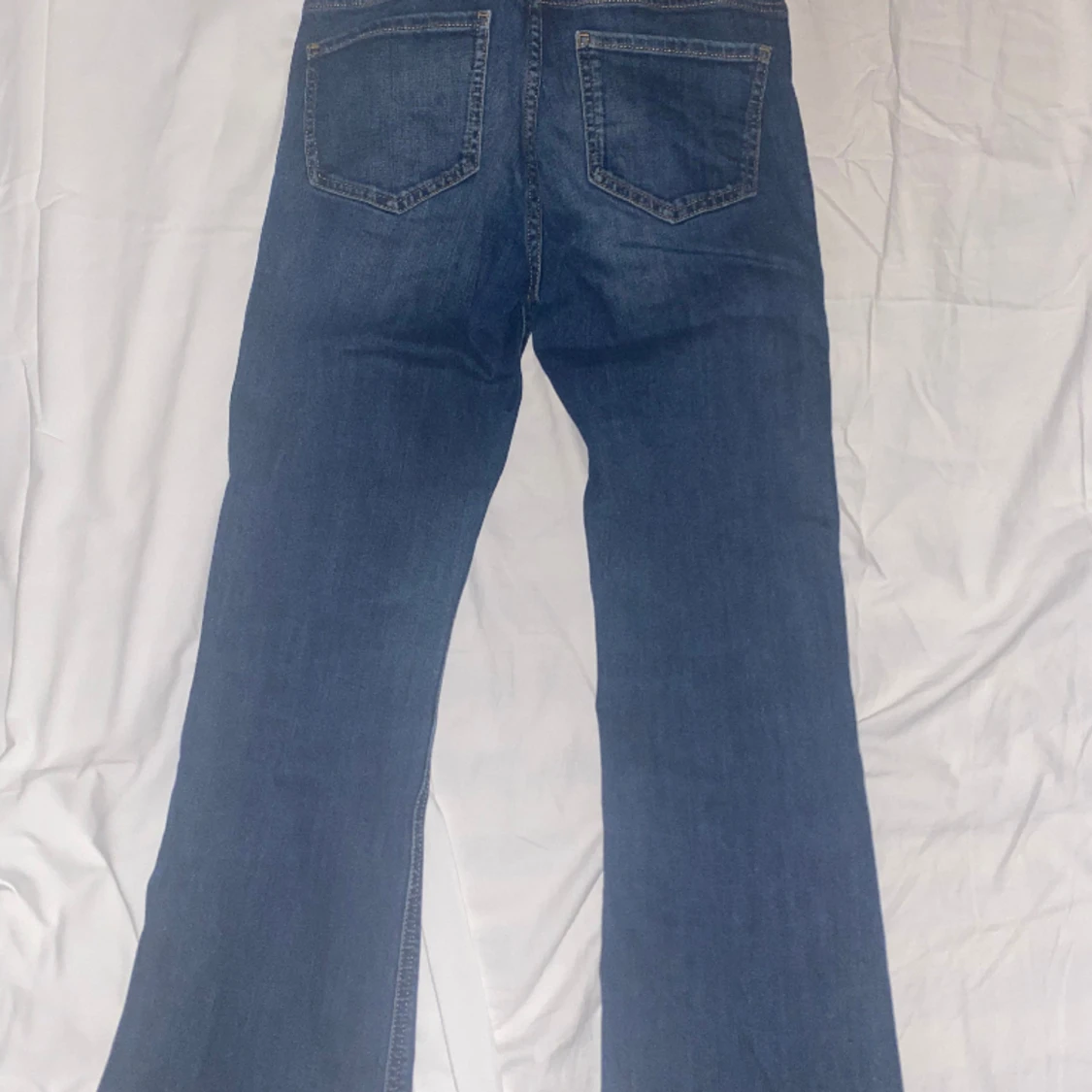 Lågmidjade bootcut jeans - 90