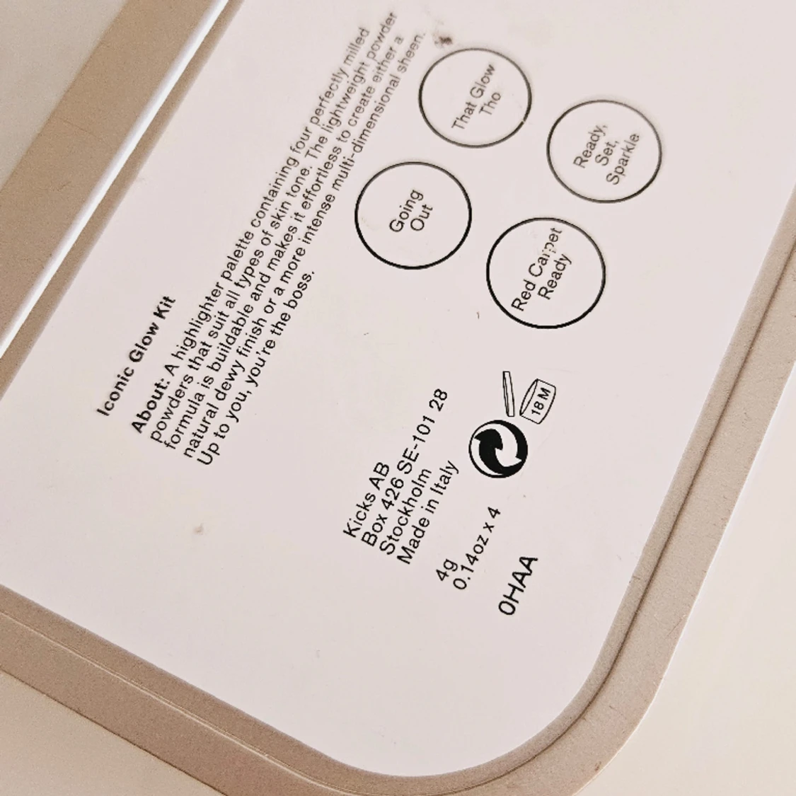 Iconic glow kit  - 91