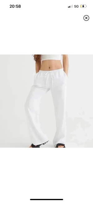 Linnebyxor  - Linnebyxor från hm storlek S