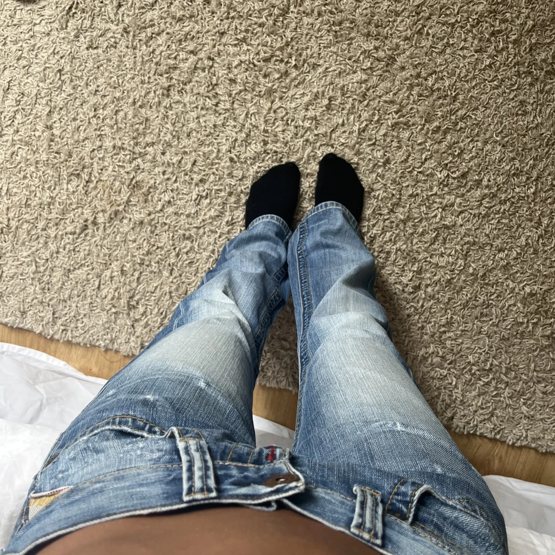 Lågmidjade jeans - 91