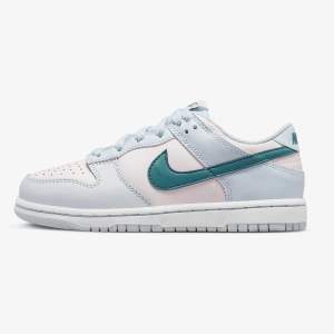 Super snygga nike dunk low, säljer då dem var lite för tighta på mig. Inte alls mycket använda, skriv om du vill ha egen bild! 🩷