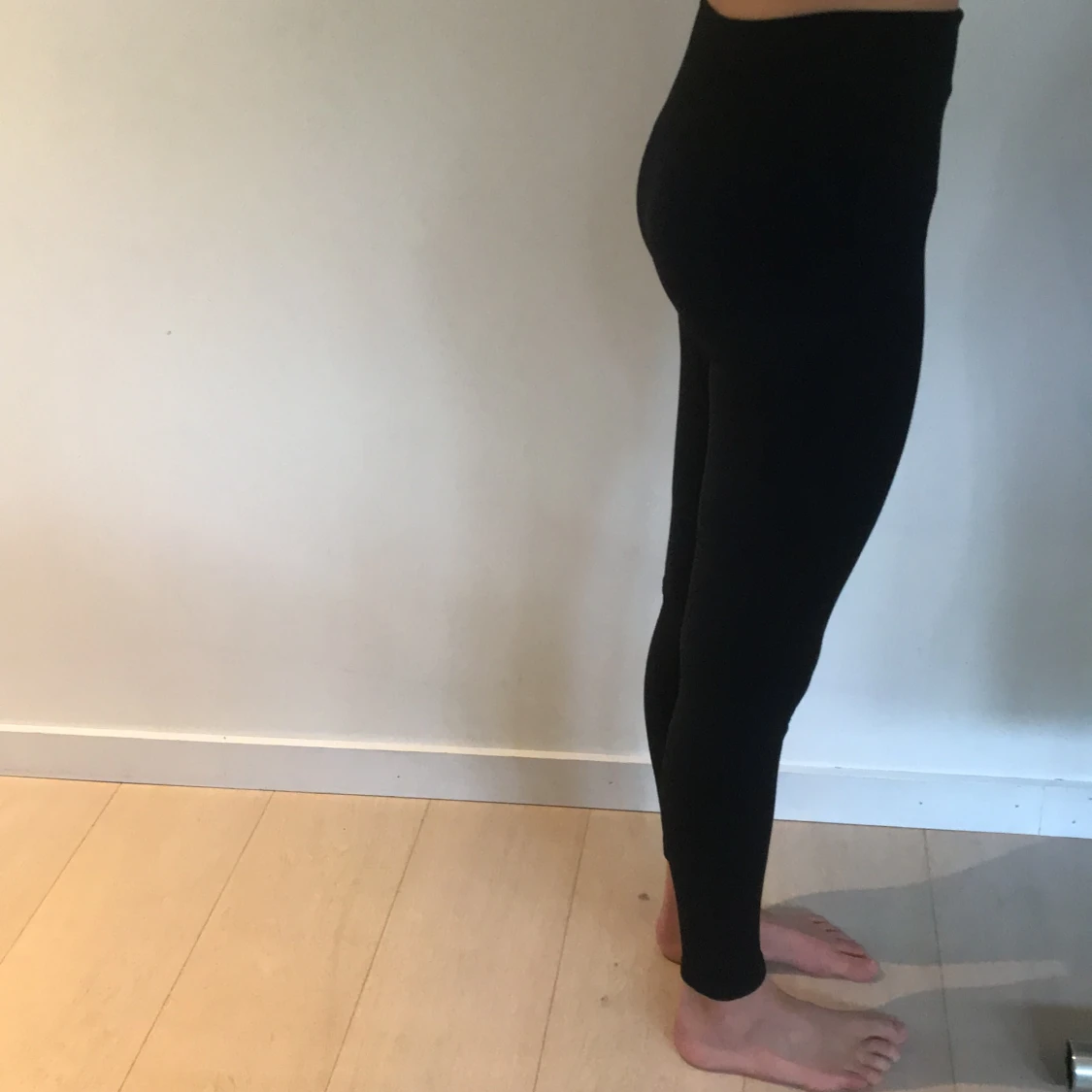 Svarta/navy seamless tights - 90