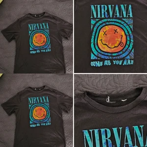 Nirvana T-shirts  - Endast använd 3 gånger. Alla lappar bortklippta