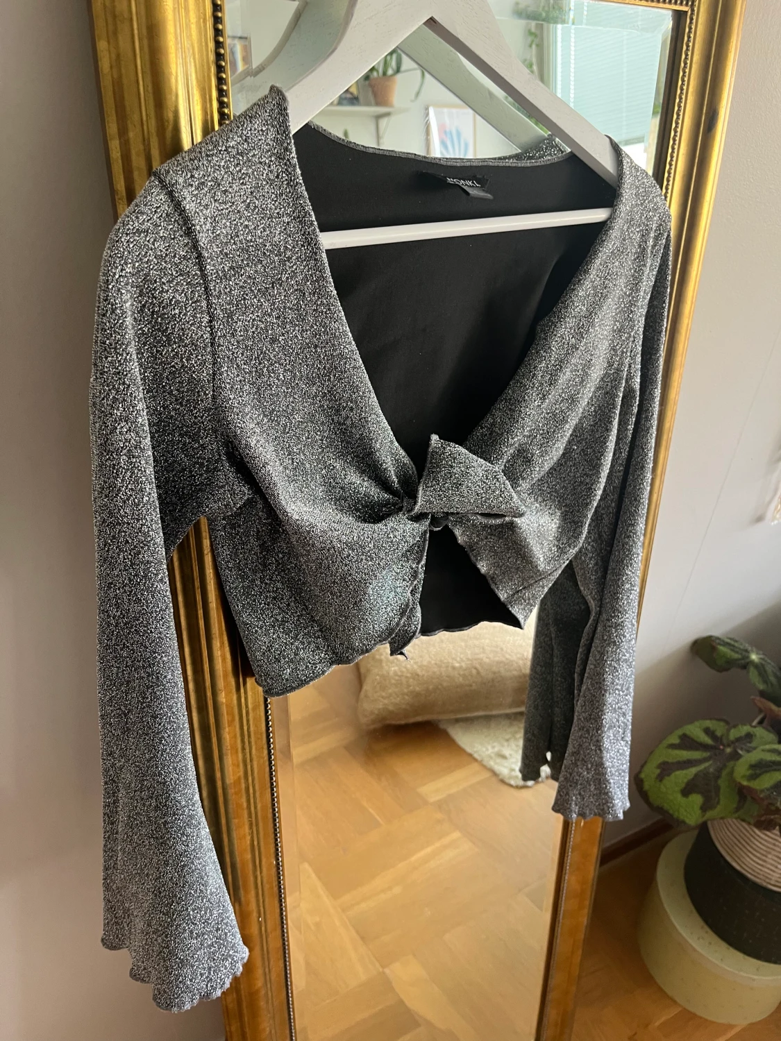 Silvrig crop top - 90