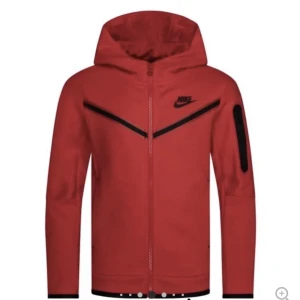 Röd Nike Tech - Nike Tech (junior) men precis som en strl xs💗super fint skick och ser ut som ny! Frakten går på 69💞