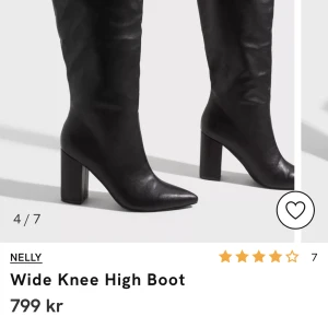 Nelly wide knee high boot (oanvända) - personligen var klacken för hög för mig, så har aldrig kommit till användning. 