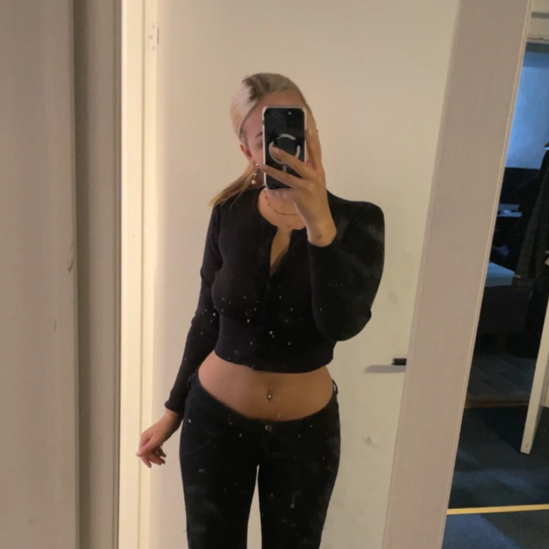 Svart topp - 90
