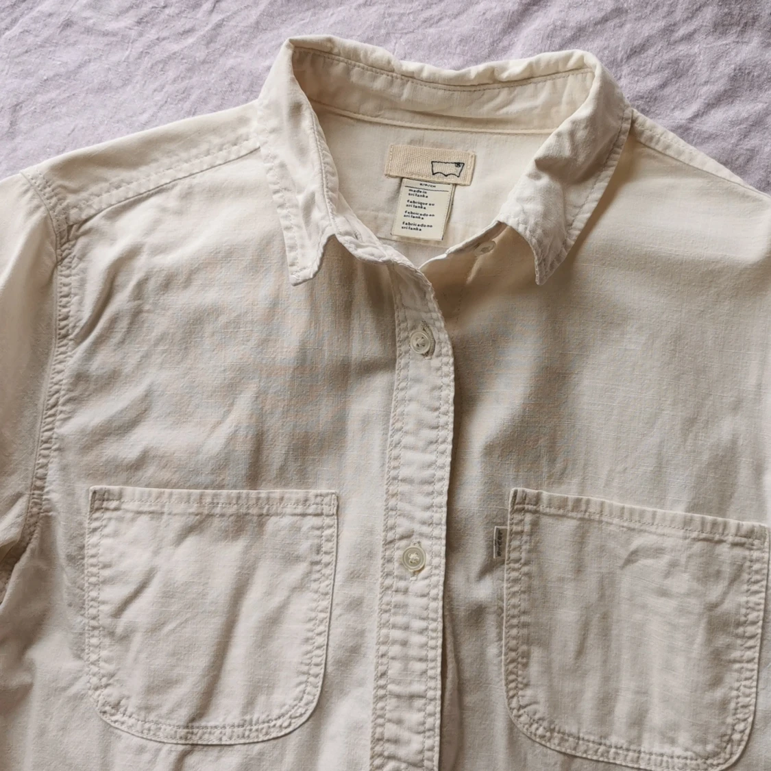 Levi's bomullsskjorta - 90