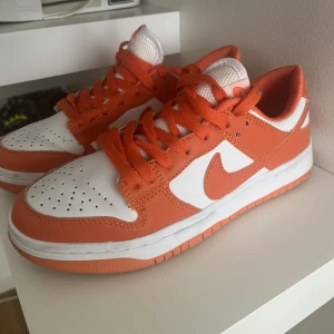 Nike dunks skor - Hej, säljer mina Nike dunks skor i storlek 37,5, har används vid få tal gånger. Priset kan diskuteras vid snabb affär!🥰