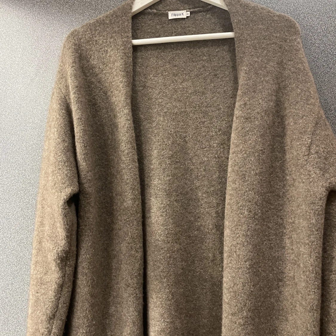 Längre kofta brun XS/S - 90