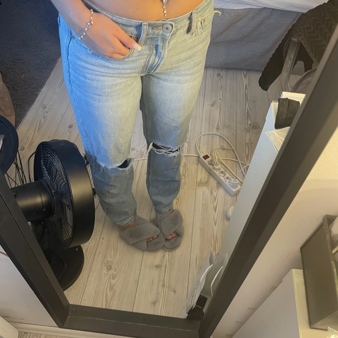Lågmidjade jeans - 91