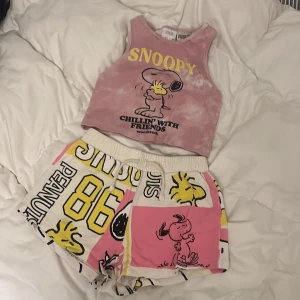 Mys set  - Snoopy Mys set från zara Både för 150:- eller 100:- st  Linne storlek  130 Shorts 128 