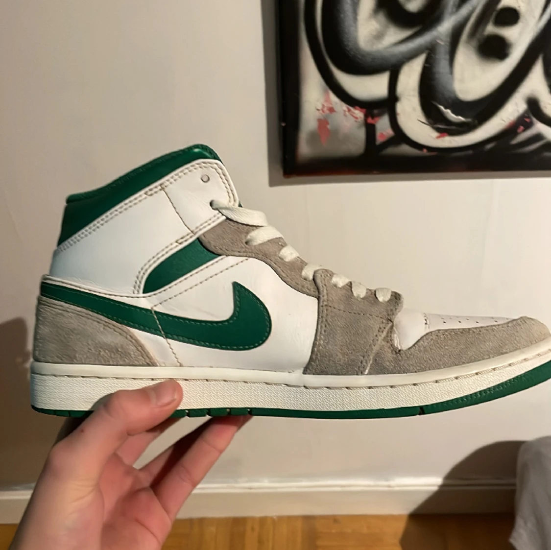Jordan 1 Green grey  - 90