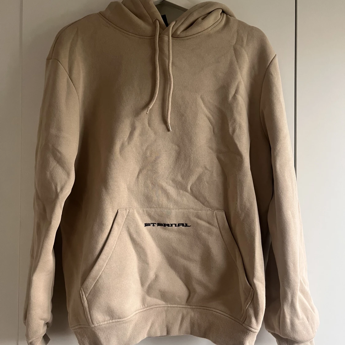 Beige hoodie