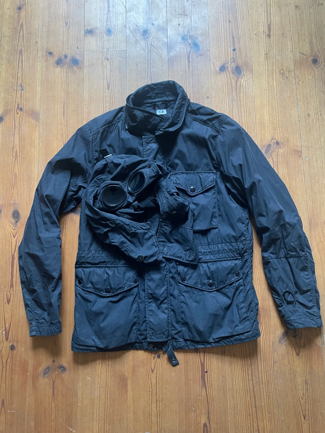 CP COMPANY GOOGLE JACKET - 90