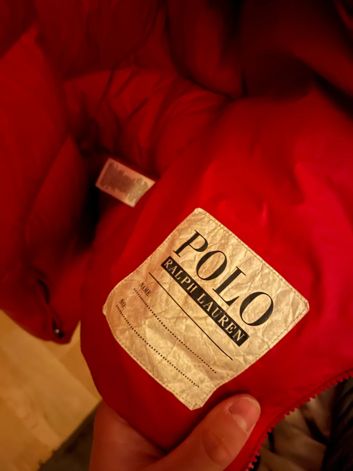 Ralp lauren puffer  - 90