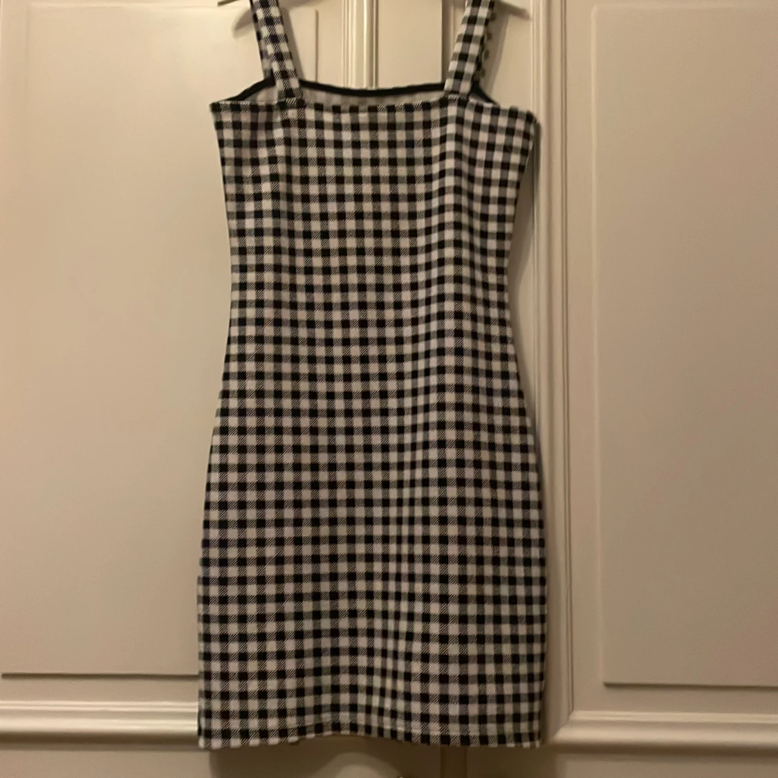 Rutig klänning  - 90