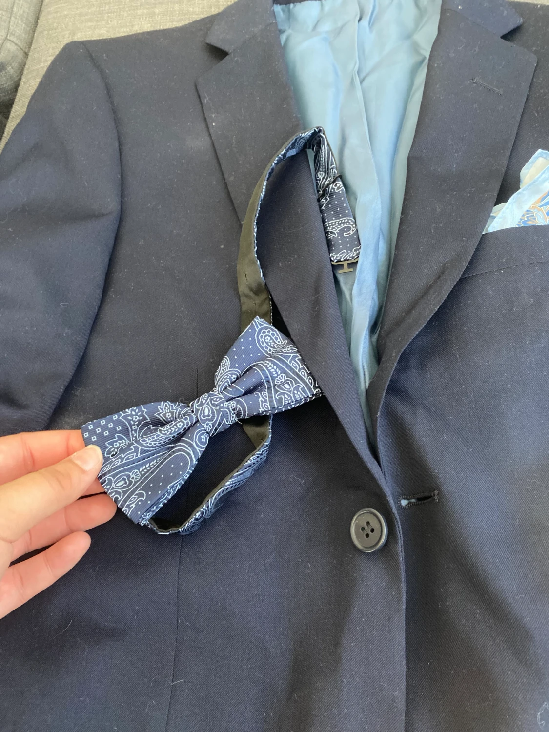 Mörkblå kavaj - 90