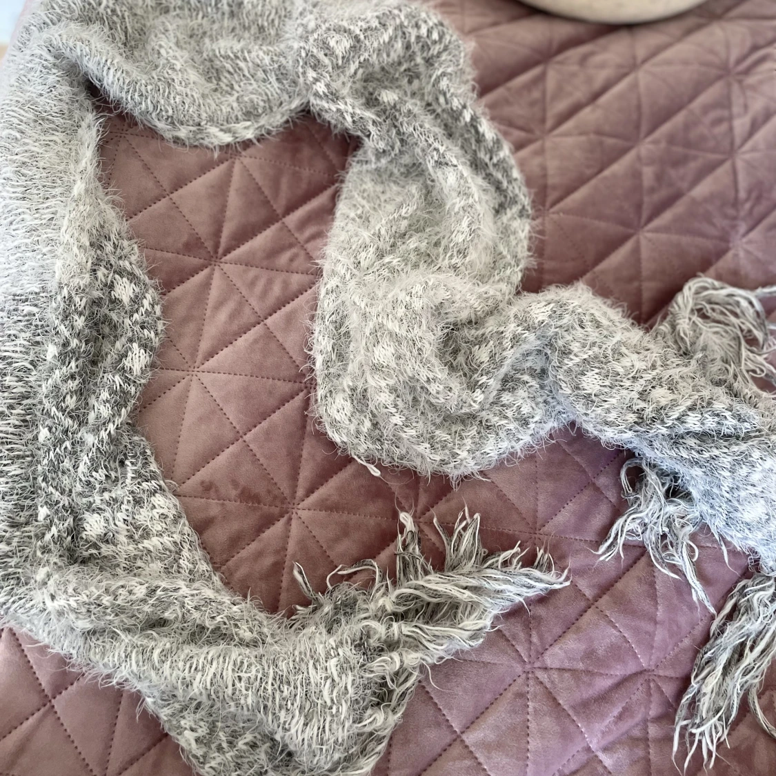 Varm och mysig halsduk  - 90