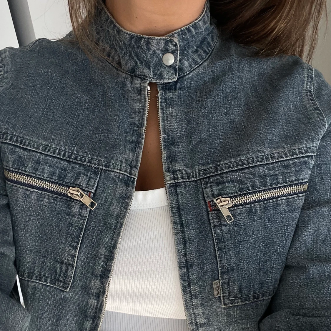 Vintage jeansjacka - 90