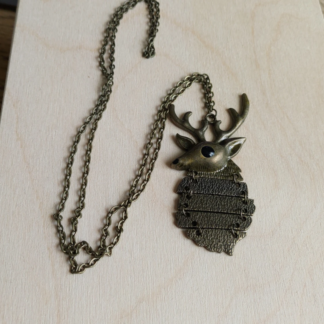 Longer deer necklace  - 91